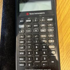 Financial Calculator for CFA exam