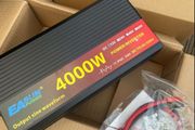 Solar power Inverter 4000W pure sine wave 24v To 220v AC Voltage Converter Car Micro Inverter +2 LED Display