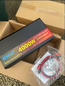 Solar power Inverter 4000W pure sine wave 24v To 220v AC Voltage Converter Car Micro Inverter +2 LED Display