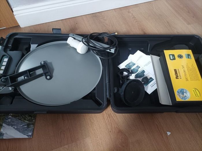 satellite camping dish
