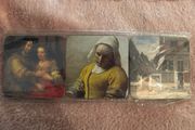 6 Brand New Famous Paintings Coasters