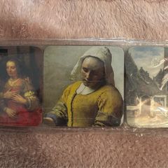 6 Brand New Famous Paintings Coasters