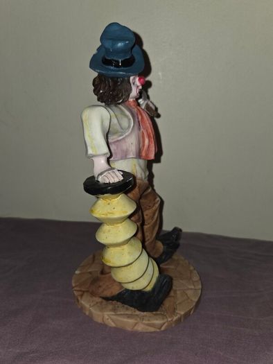 Vintage Japanese made ceramic Clown statue
