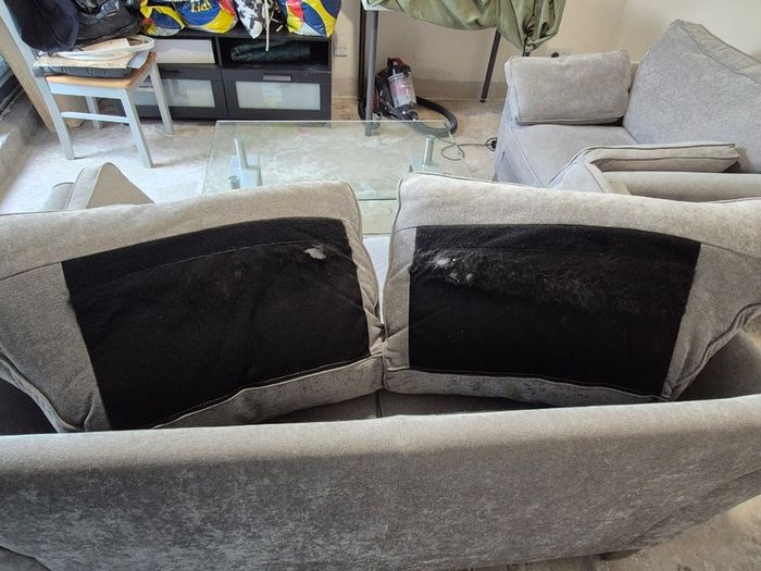 Sofa + Armchair + Glass Coffee Table,  Bundle, Quick Collection Only