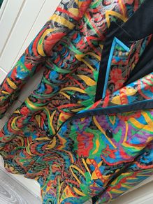 Vintage psychedelic suit jacket