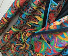 Vintage psychedelic suit jacket