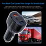 2 X QC 3.0 3 Port Fast Car Mobile Charger (Dual USB-A + Type-C) 35W (Brand New/Warranty) Image 3