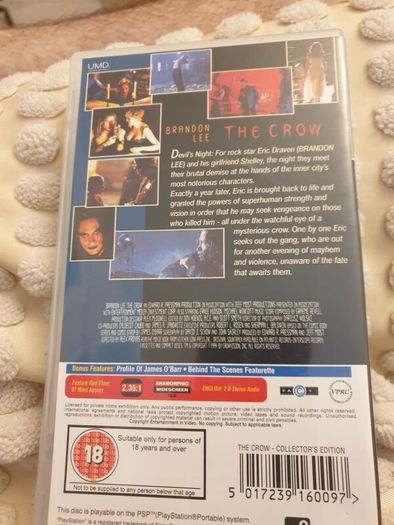 psp the crow