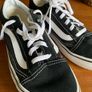 Black & White Old School Vans UK 2 Image 8