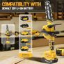 Mini Chainsaw Cordless 8 inch Compatible with Dewalt 18V 20V Battery, Brushless Auto Oiler, Portable Handheld Small Electric Chainsaw with Chain for Wood Cutting (No Battery) Image 7