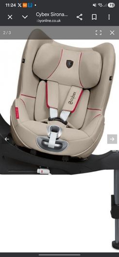 Car Seat. Cybex Sirona Z Platinum Ferrari