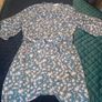 uk10 star print midi 3/4 sleeve Image 9