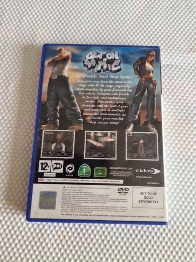 Get on the Mic First world Rap Game PlayStation2 Ps2 Games Original