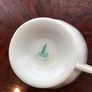 5 stamped china tea cups floral pattern and gold  guided cup Image 7