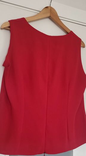 Paz Torras Ruby Red Twin Set Sz 46 ( Fit 10-12 Uk) Rrp 89.99