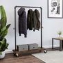 New Heavy Duty Clothes Rack Garment (Brown) FREE P&P Image 2