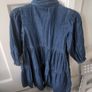 NEXT denim effect girls dress Image 3