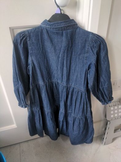 NEXT denim effect girls dress