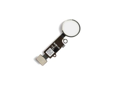 For iPhone 8 / iPhone 8 Plus Home Button Fingerprint Touch ID Flex Cable White - FHT02IPHB