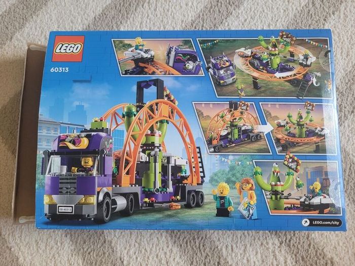 Original Lego City 60313 Space Ride Amusement Truck