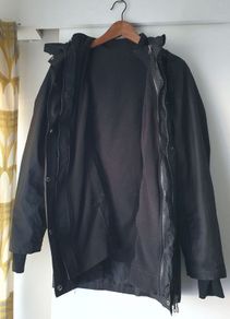 3-in-1 black jacket 12 size