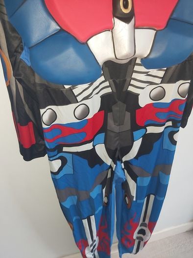 Mens halloween costume,  optimus prime