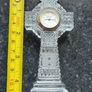 Irish Galway crystal glass cross with clock,,,good condition ,see pictures,,,clock needs a battery,buyer collects or pays postage ,thank you,,take as is, Image 9