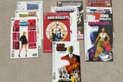 100 Bullets comics issues 1-10 and final issue 100 , 1st prints , rare
