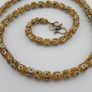 Vintage Venetian Style Tiny Eyes Glass Beads Necklace Image 8