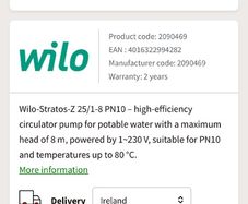 Heating pump