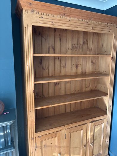 Wooden bookcase