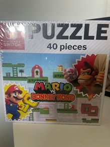 mario vs  donkey kong puzzle