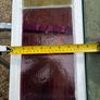 Antique leaded coloured glass panel Image 4