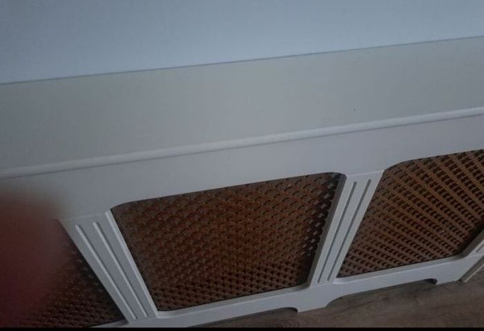 Wood radiator cover