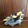 small wolverine figure w/ bike Image 2