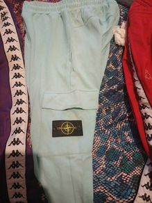 stone island mint green joggers