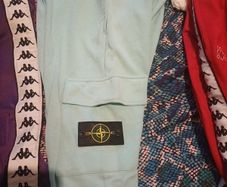 stone island mint green joggers