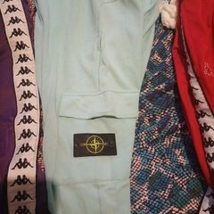 stone island mint green joggers