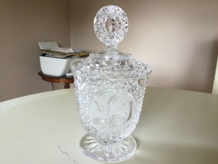 Chrystal - Large Lidded Bowl.