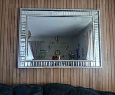 large glass mirror
