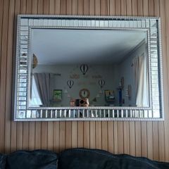 large glass mirror
