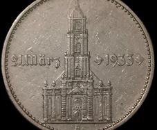 2 Reichsmark 1934 A (Kirche) Silver Coin Germany