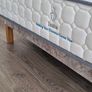 king size bed with headboard and new mattress Image 2