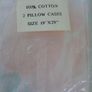 Pair of Cotton Pillow Cases x 2 for Sale Image 2
