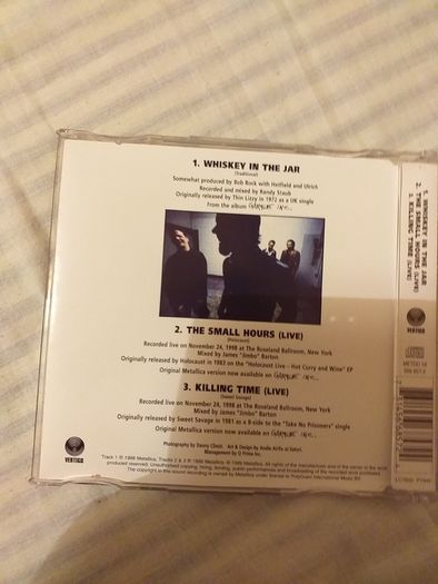 Metallica Single.