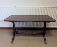Mahogany coffee table