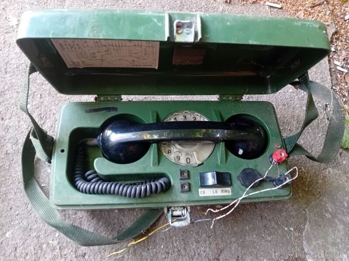 Military vintage phone