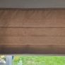 Dusty Rose Pink Herringbone Blinds Image 2