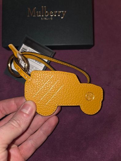 Brand New Mulberry Car Keychain