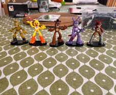 Five nights at Freddy's figurines
